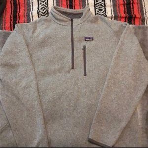 Patagonia men’s XL better sweater 1/4 zip